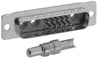   									DSM 13K3 L20 									Male headers - suitable for standard D-Sub accessories 								
