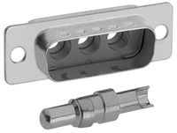   									DSM 3K3 L20 									Male headers - suitable for standard D-Sub accessories 								