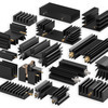  Extruded heatsinks for PCB mounting
