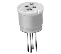   									TF 184 									 Transistor sockets - teflon sockets for TO 18 								