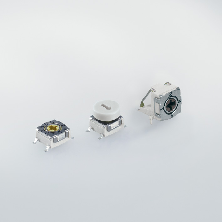  Code switch 528
Miniature rotary code switch with BCD, hex, gray or complementary code.