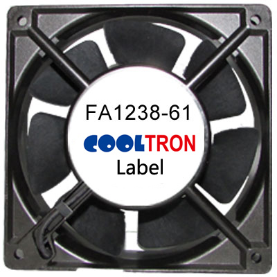 FA1238-61 Series AC AXIAL FAN 120 x 120 x 38mm Air Flow:79.20 ~ 113.70 CFM 