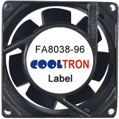 FA8038-96 Series AC AXIAL FAN 80 x 80 x 38mm Air Flow:26.40 ~ 32.50 CFM  