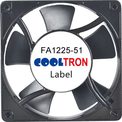 FA1225-51 Series AC AXIAL FAN 120 x 120 x 25mm Air Flow:61.0 ~ 72.0 CFM 