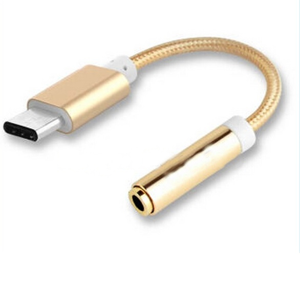 Type C to 3.5mm Audio USB Cable