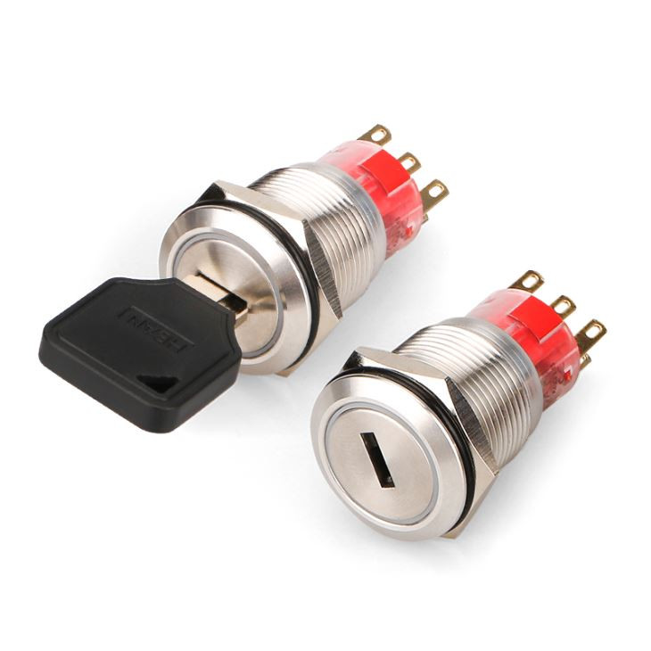 Momentary Three Position Push Button Switch